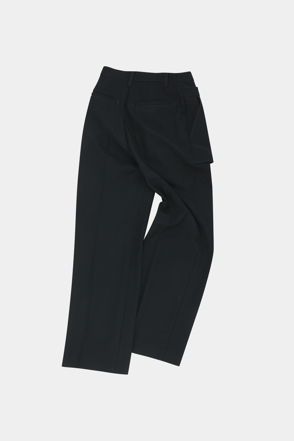 Andersson Bell - Crossover Wrap Tailored Trouser (Black) product image 12 | TRAB K-Fashion Australia