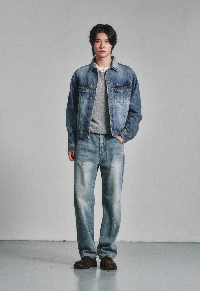 Art if acts - Denim Trucker (Used Light Blue) product image 1 | TRAB K-Fashion Australia