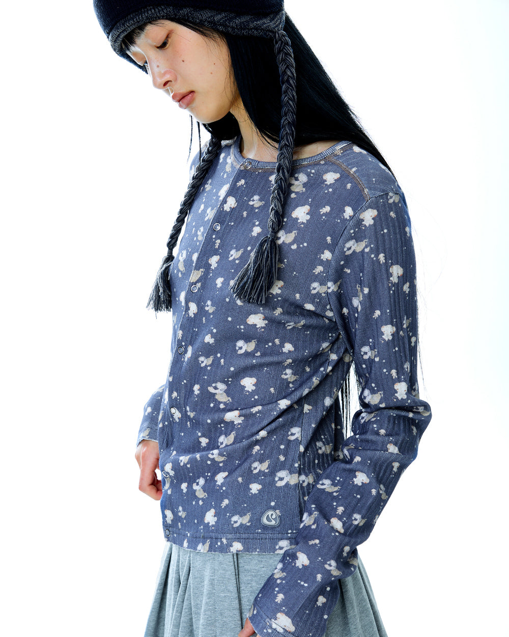 Coyseio - Cotton Cuddle Longsleeves (Navy) product image 6 | TRAB K-Fashion Australia