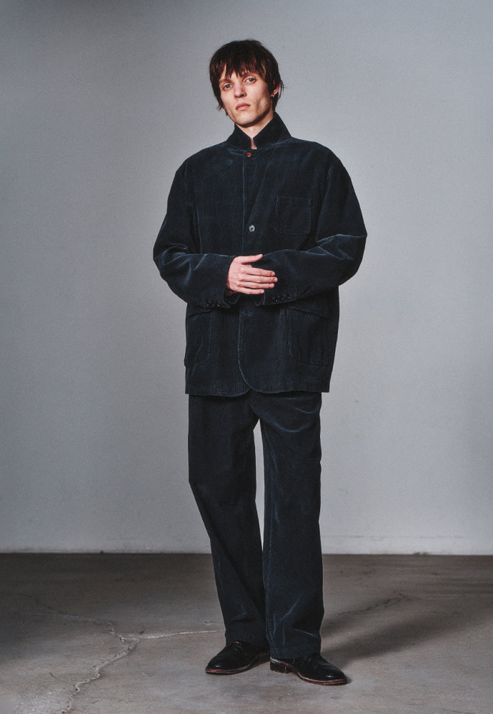 Art if acts - Garment Washed 3 Button Corduroy Blazer (Cliff Navy) product image 6 | TRAB K-Fashion Australia