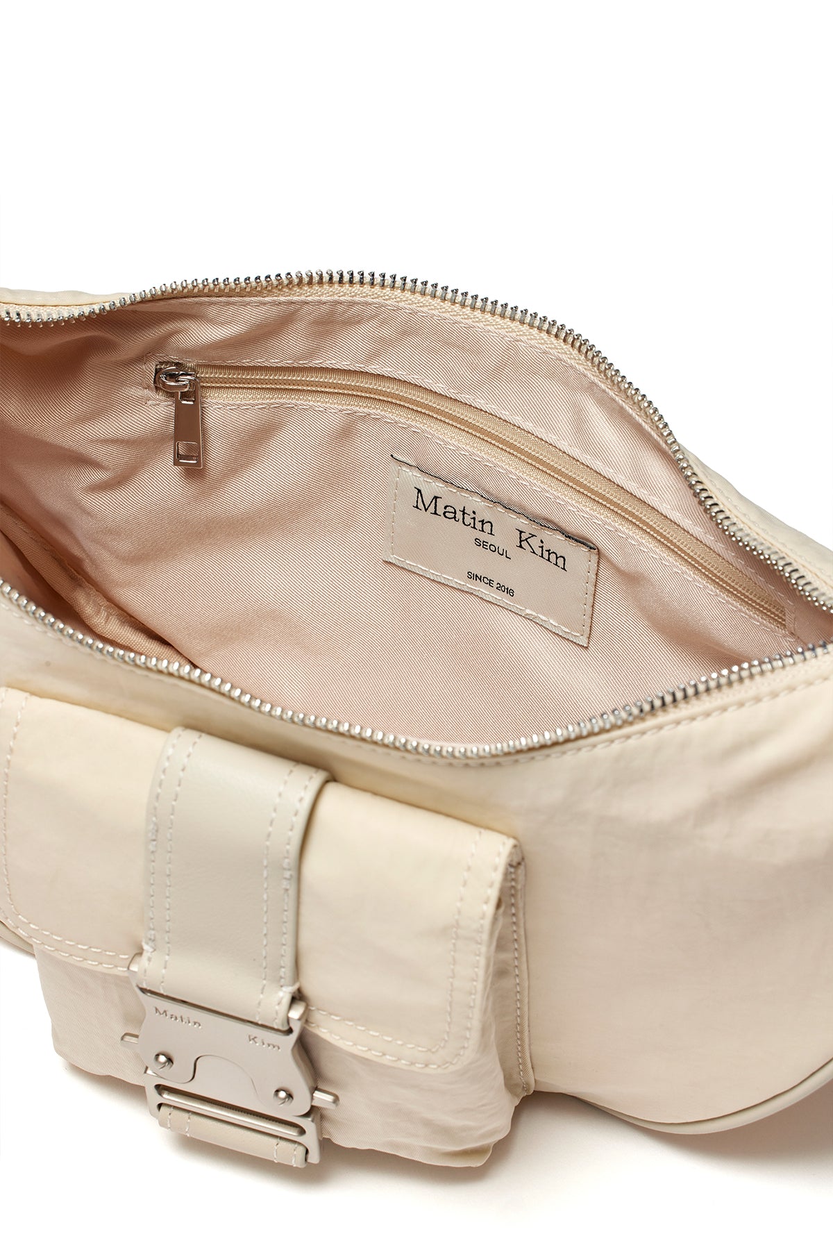 Matin Kim - Buckle Hobo Bag (Ivory) product image 4 | TRAB K-Fashion Australia