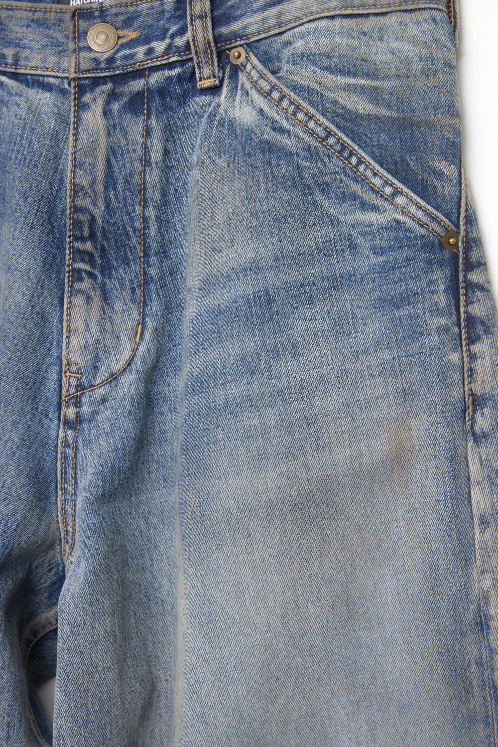 Hatchingroom - Wide Curve Jeans (Faded Blue) product image 3 | TRAB K-Fashion Australia