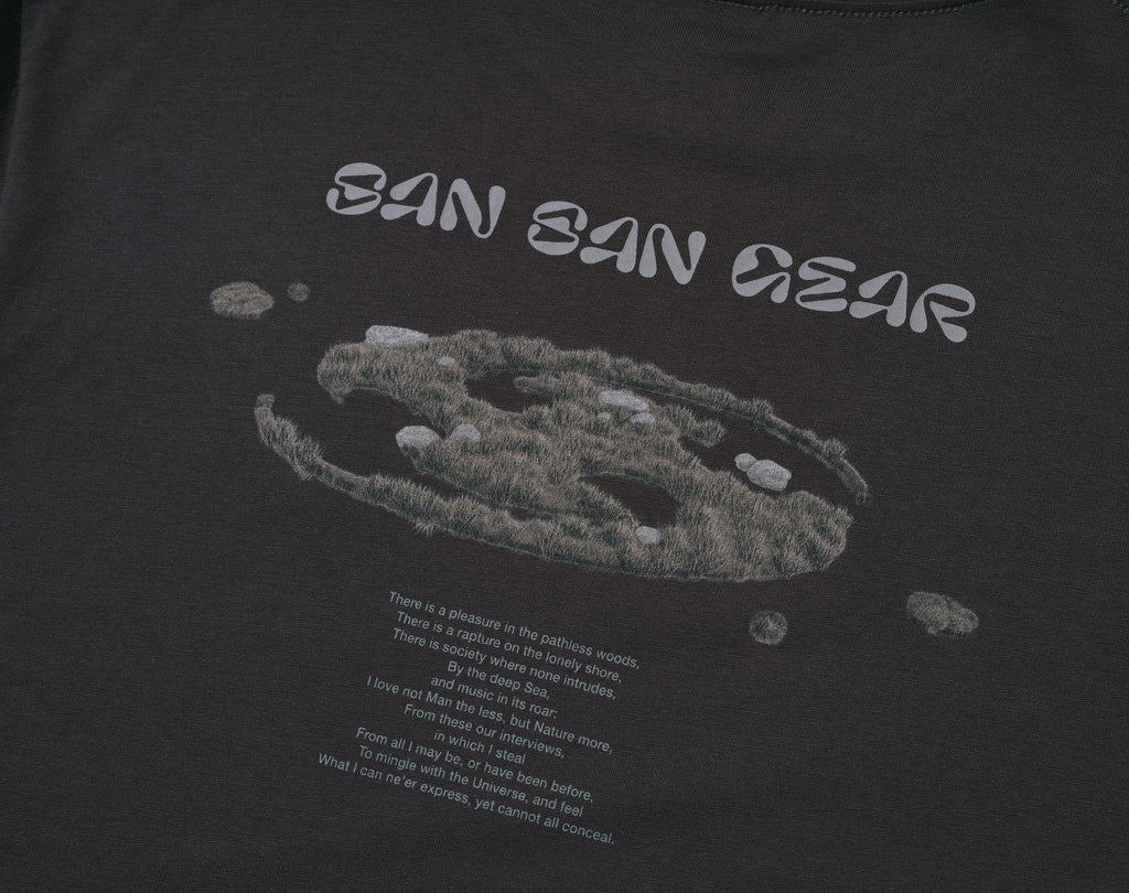 San San Gear - Forest T-Shirt (Charcoal) product image 7 | TRAB K-Fashion Australia