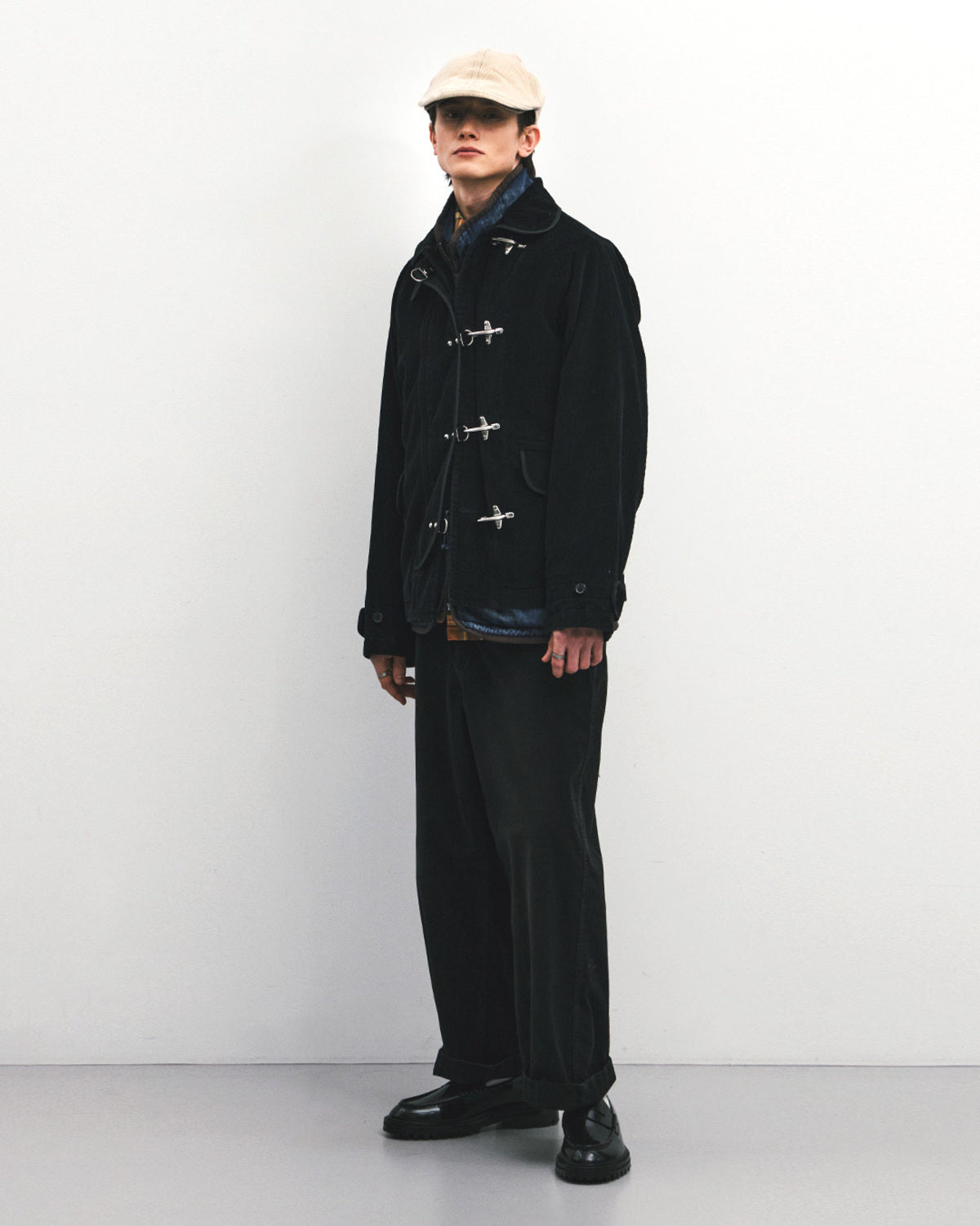 Eastlogue - Fireman Jacket (Black Corduroy) product image 1 | TRAB K-Fashion Australia