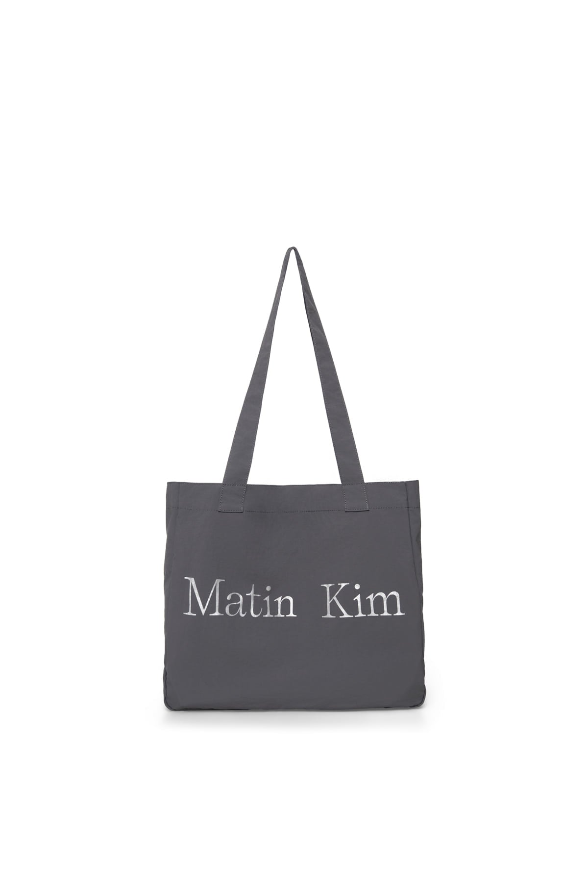 Matin Kim - Matin Fabric Big Ecobag (Charcoal) product image 1 | TRAB K-Fashion Australia