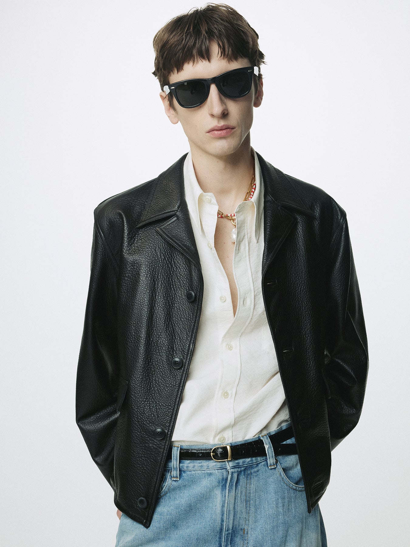 Tonywack - Vintage Lamb Leather Blouson (Black) product image 9 | TRAB K-Fashion Australia
