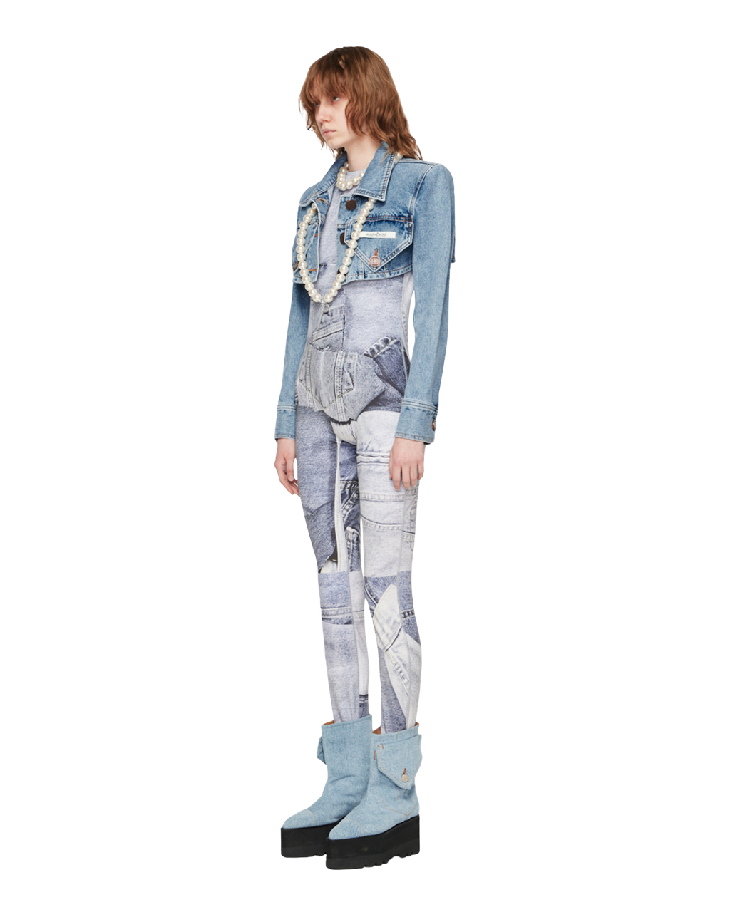 Kimhe Kim - Emma Denim Jacket (Blue) product image 2 | TRAB K-Fashion Australia