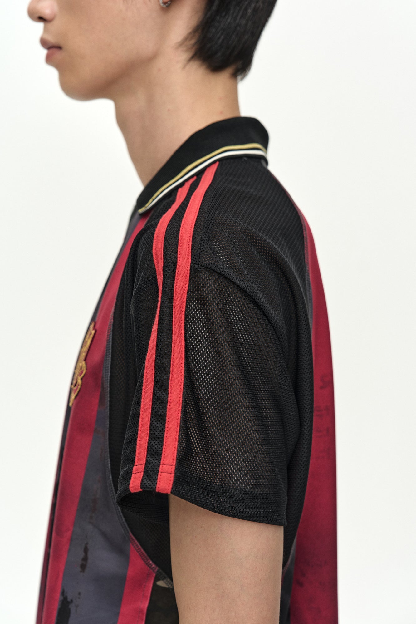 Andersson Bell - Reworked Football T-Shirt (Black/Red) product image 7 | TRAB K-Fashion Australia