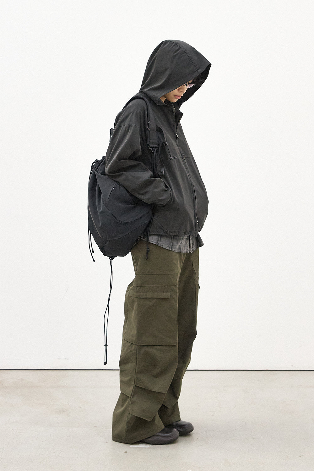Hatchingroom - Silket Hoodie Dyed Dark (Green) product image 12 | TRAB K-Fashion Australia