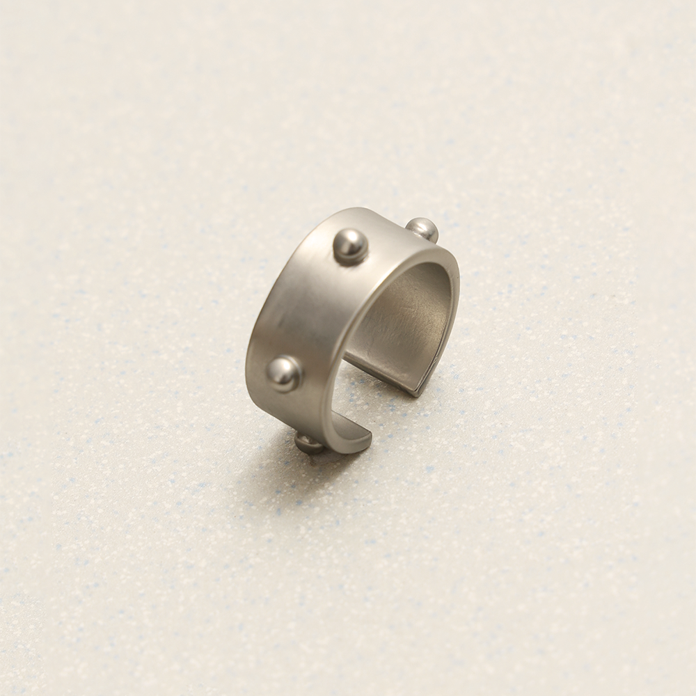 Towtow Archive - Millett Cuff Ring (Silver) product image 1 | TRAB K-Fashion Australia