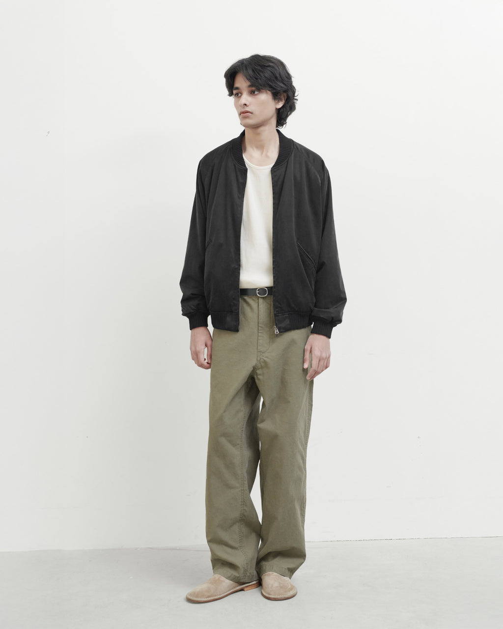 Brownyard - French Work Pants (Olive Grey) product image 1 | TRAB K-Fashion Australia