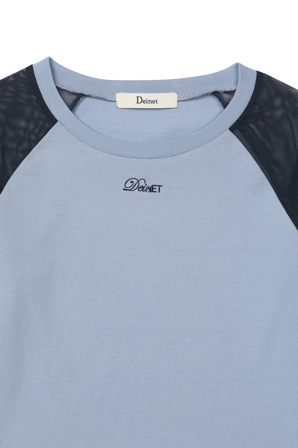 Deinet - Mesh Contrast Raglan Half Sleeve (Blue) product image 8 | TRAB K-Fashion Australia