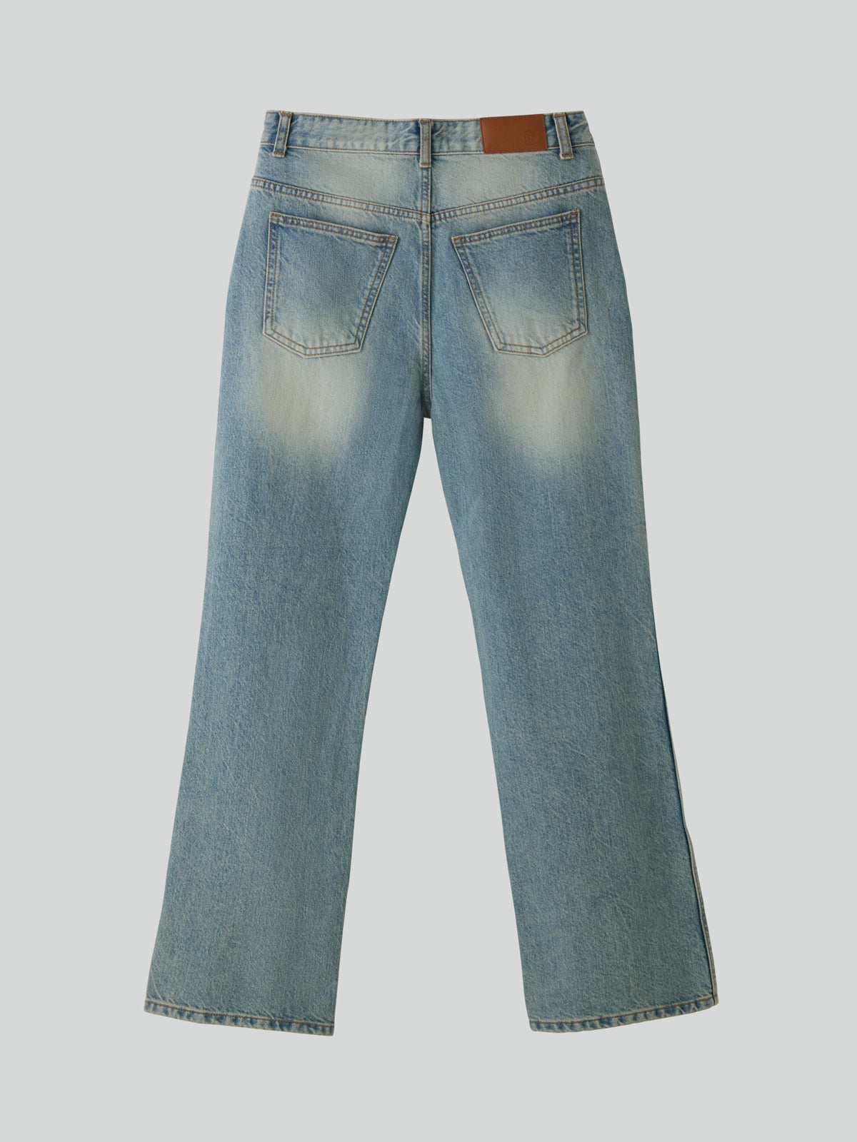 Recto - Semi Flare Denim Pants (Light Blue) product image 9 | TRAB K-Fashion Australia
