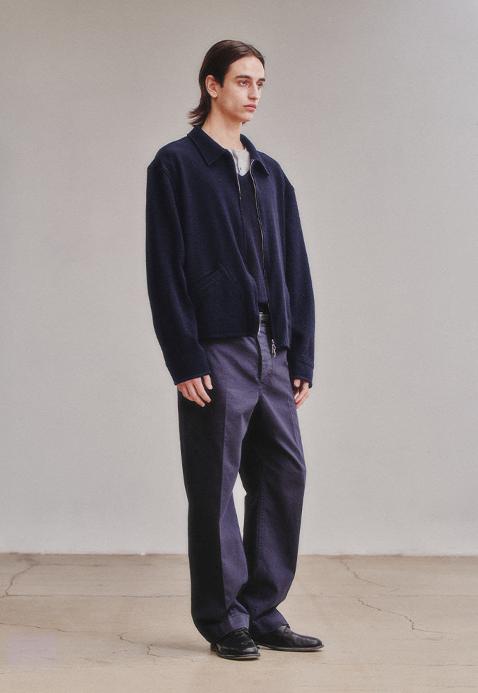Art if acts - Washed Wool Sports Jacket (Dark Navy) product image 4 | TRAB K-Fashion Australia