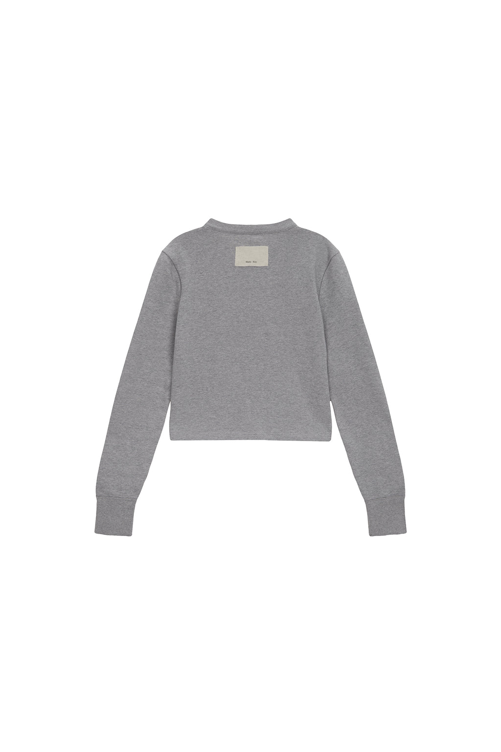 Matin Kim - Rib Point Jersey Cardigan (Grey) product image 2 | TRAB K-Fashion Australia