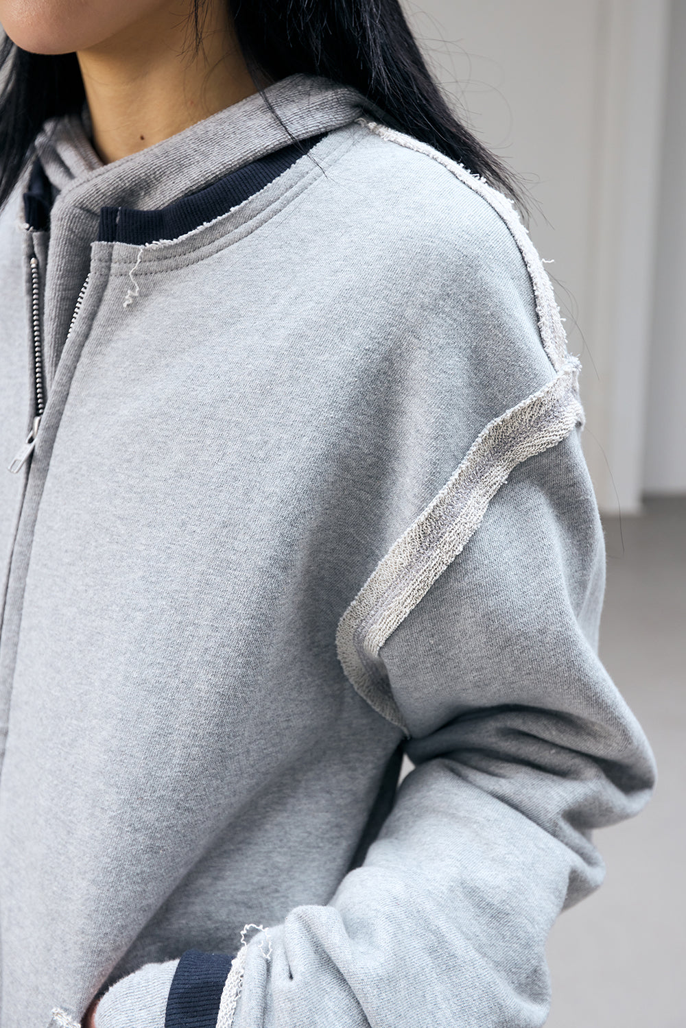 Hatchingroom - Ringer Cardigan (M.Grey) product image 11 | TRAB K-Fashion Australia