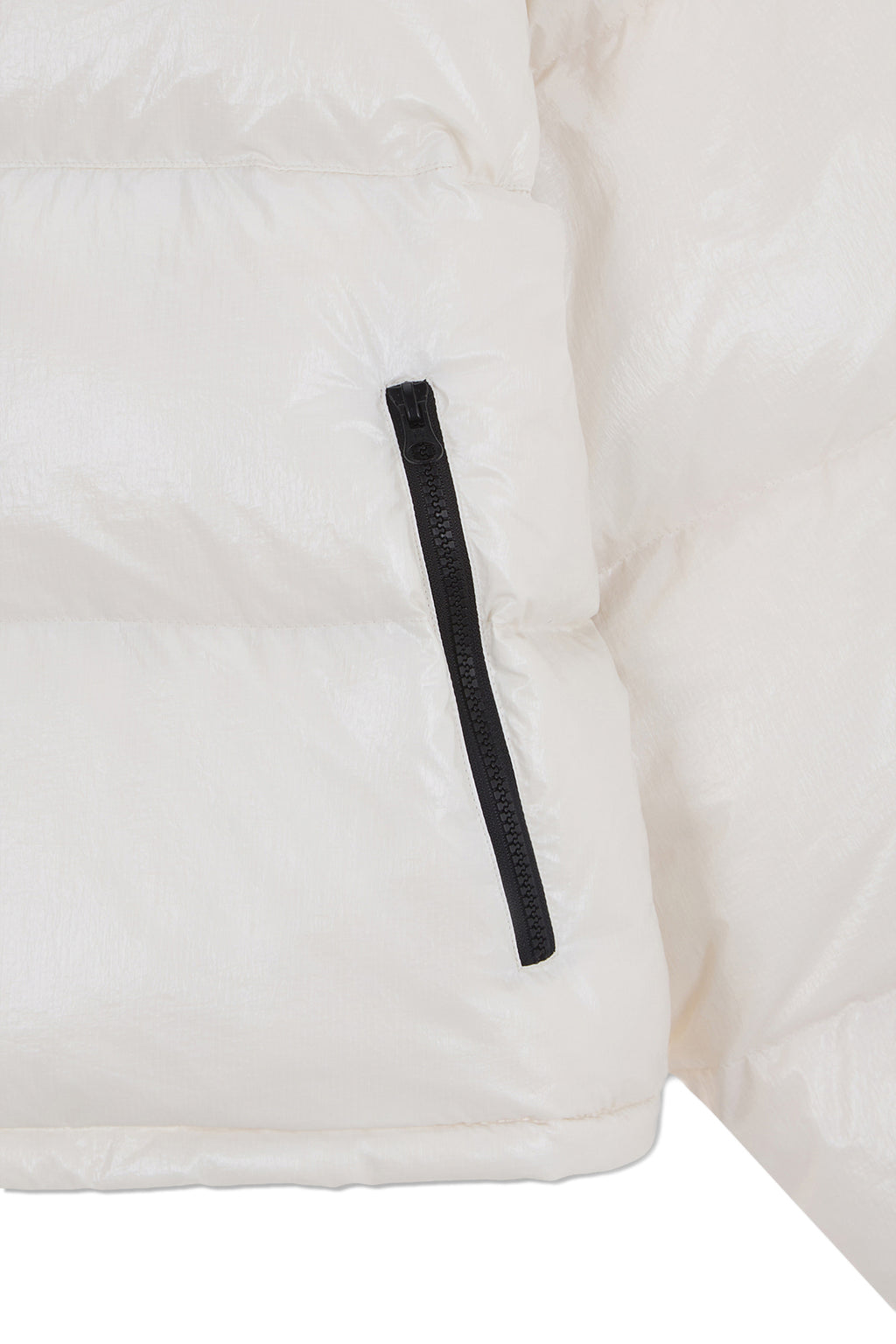 Matin Kim - Small Logo Volume Down Jumper (Ivory) product image 4 | TRAB K-Fashion Australia