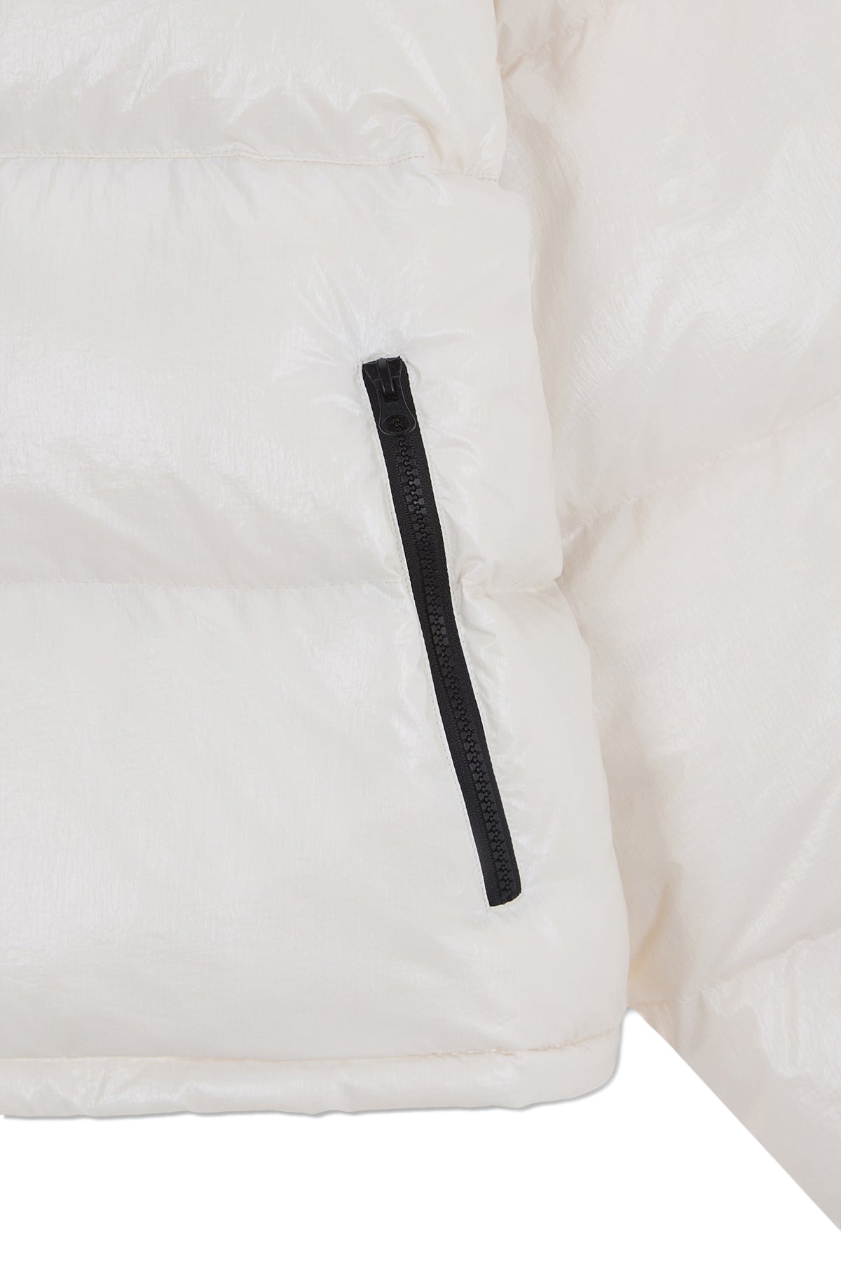 Matin Kim - Small Logo Volume Down Jumper (Ivory) product image 4 | TRAB K-Fashion Australia
