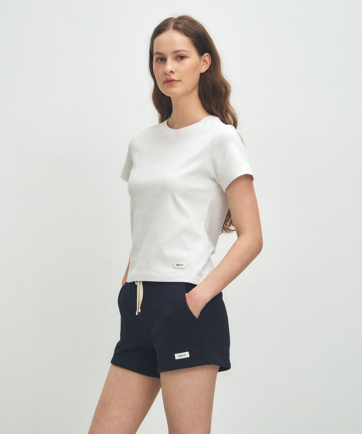 Marithe & Francois Girbaud - Basic Tee (White) product image 2 | TRAB K-Fashion Australia