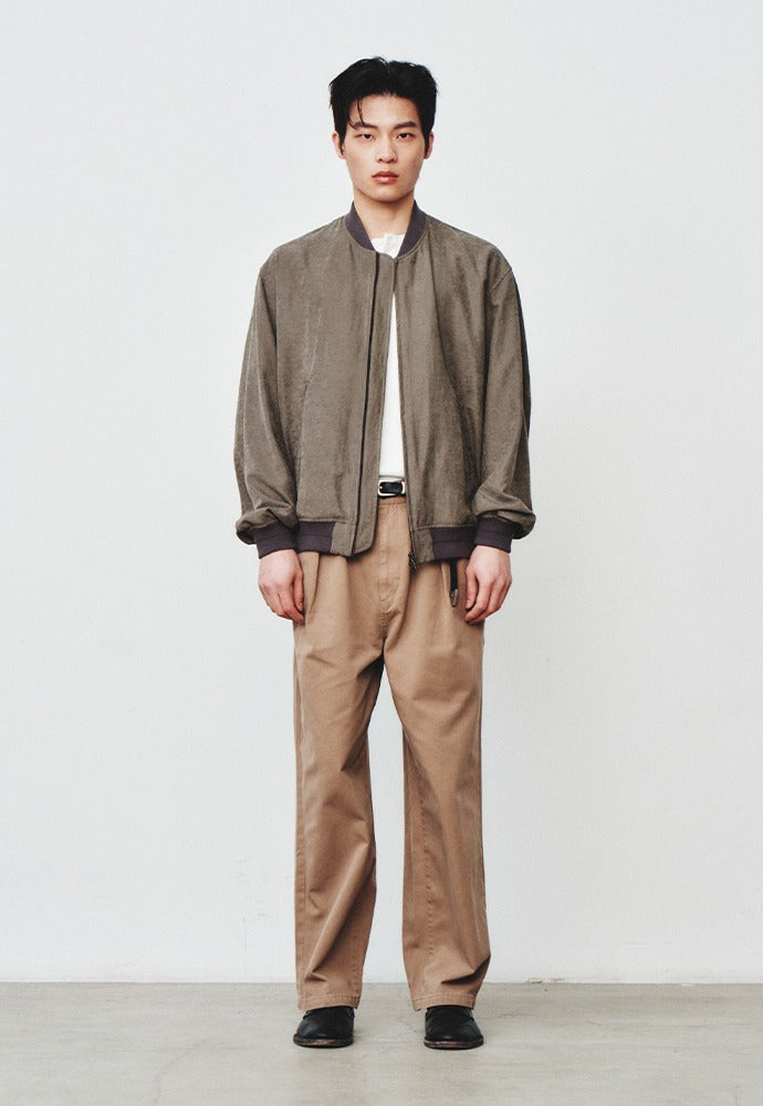 Art if acts - Vintage Cupra Blouson (Moss Grey) product image 1 | TRAB K-Fashion Australia