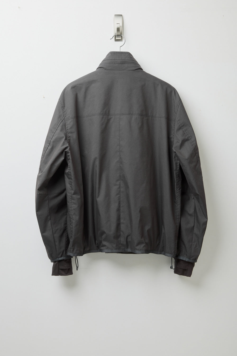 Hatchingroom - Diagonal Zip Jacket V2 (Charcoal) product image 2 | TRAB K-Fashion Australia