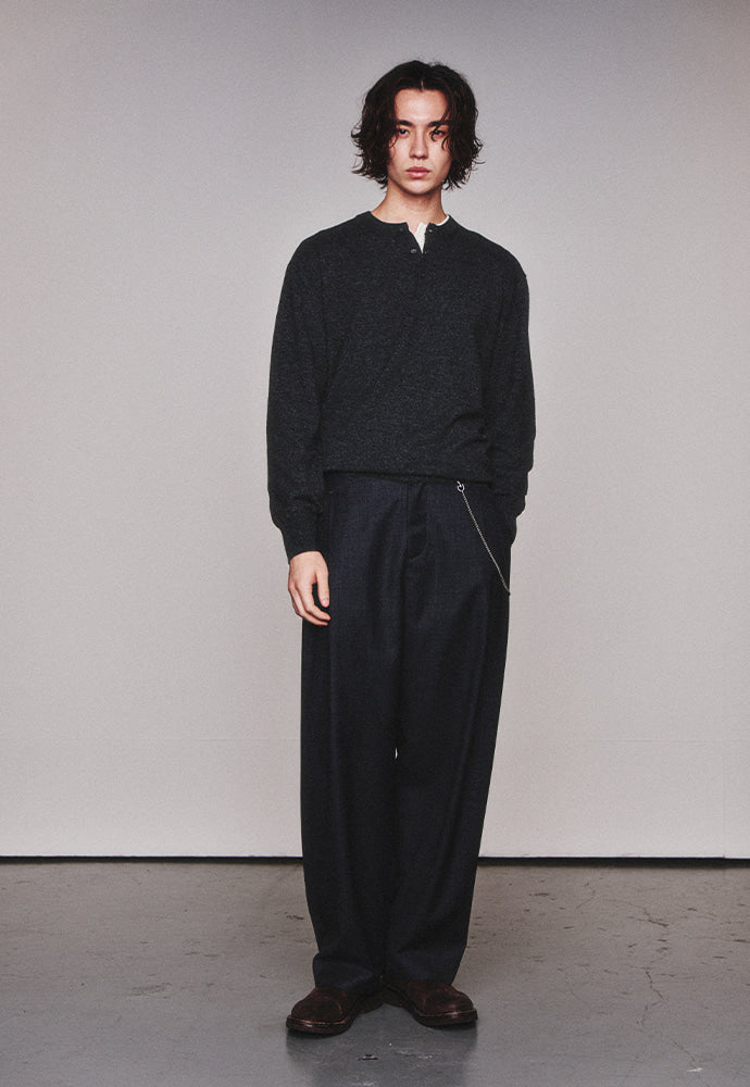 Art if acts - Henley Sweater (Charcoal) product image 5 | TRAB K-Fashion Australia