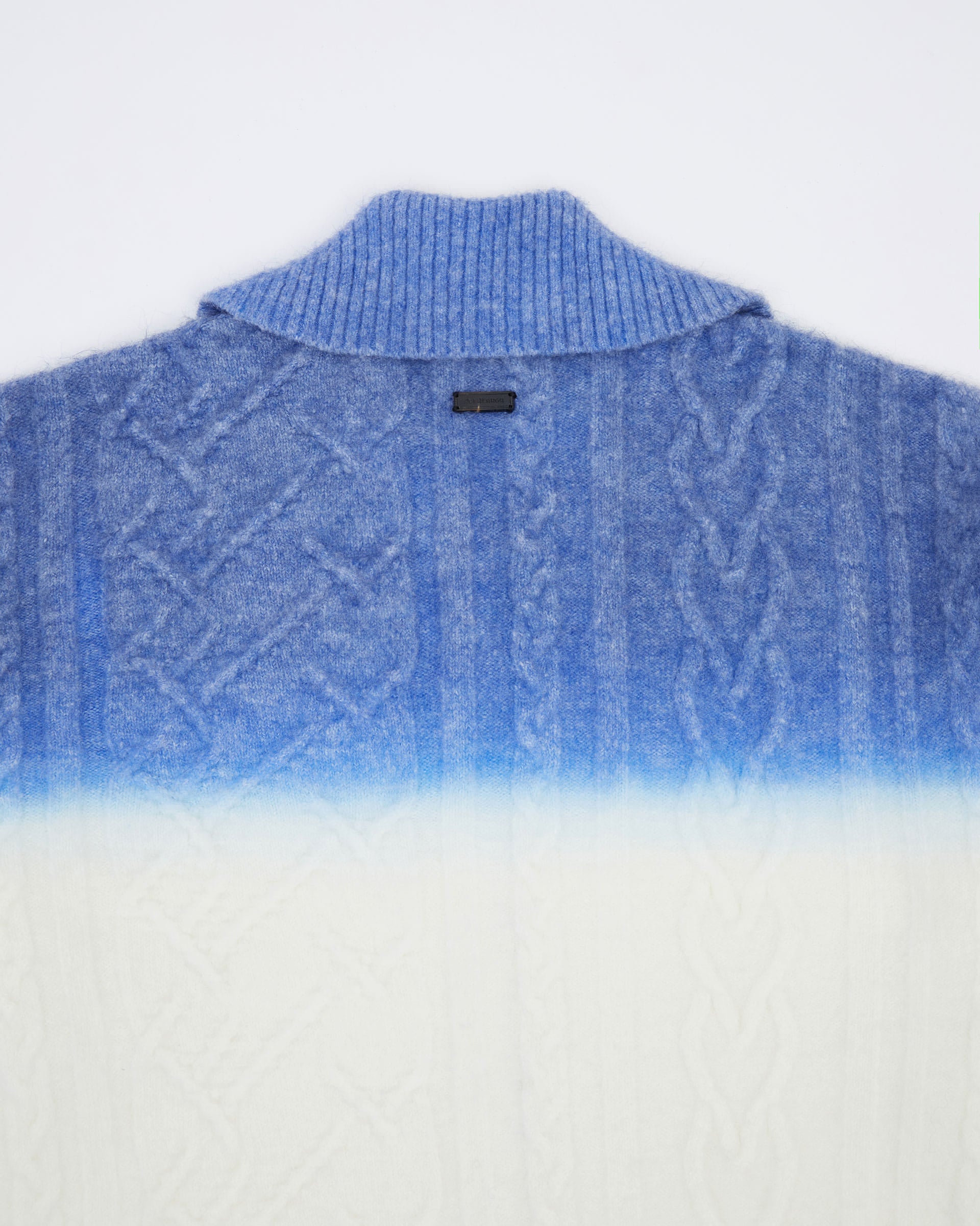 Ader Error - Rowy knit zip-up (Ivory) product image 10 | TRAB K-Fashion Australia