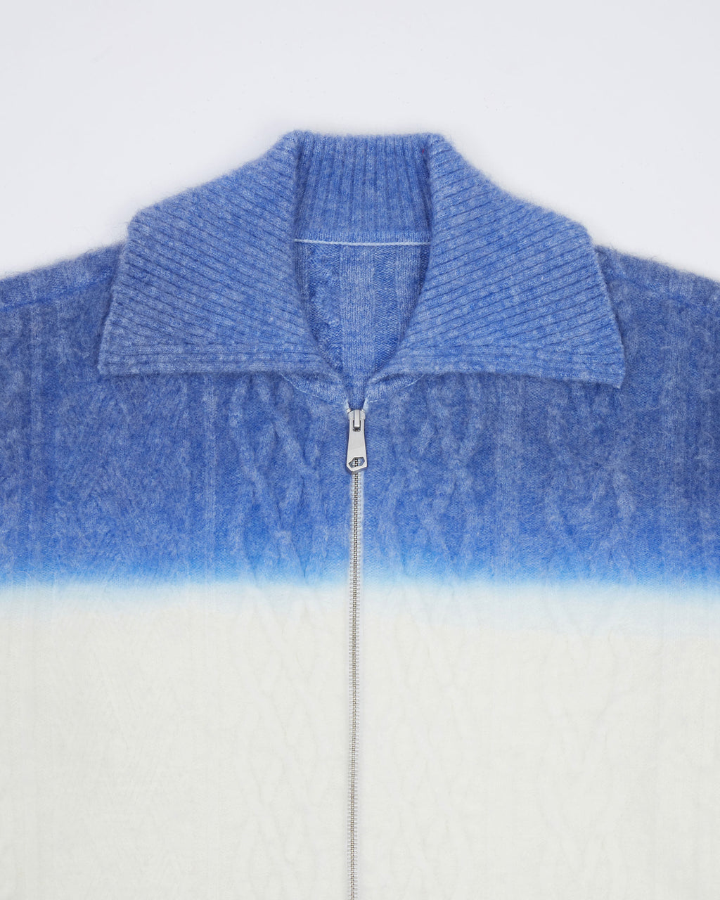 Ader Error - Rowy knit zip-up (Ivory) product image 6 | TRAB K-Fashion Australia