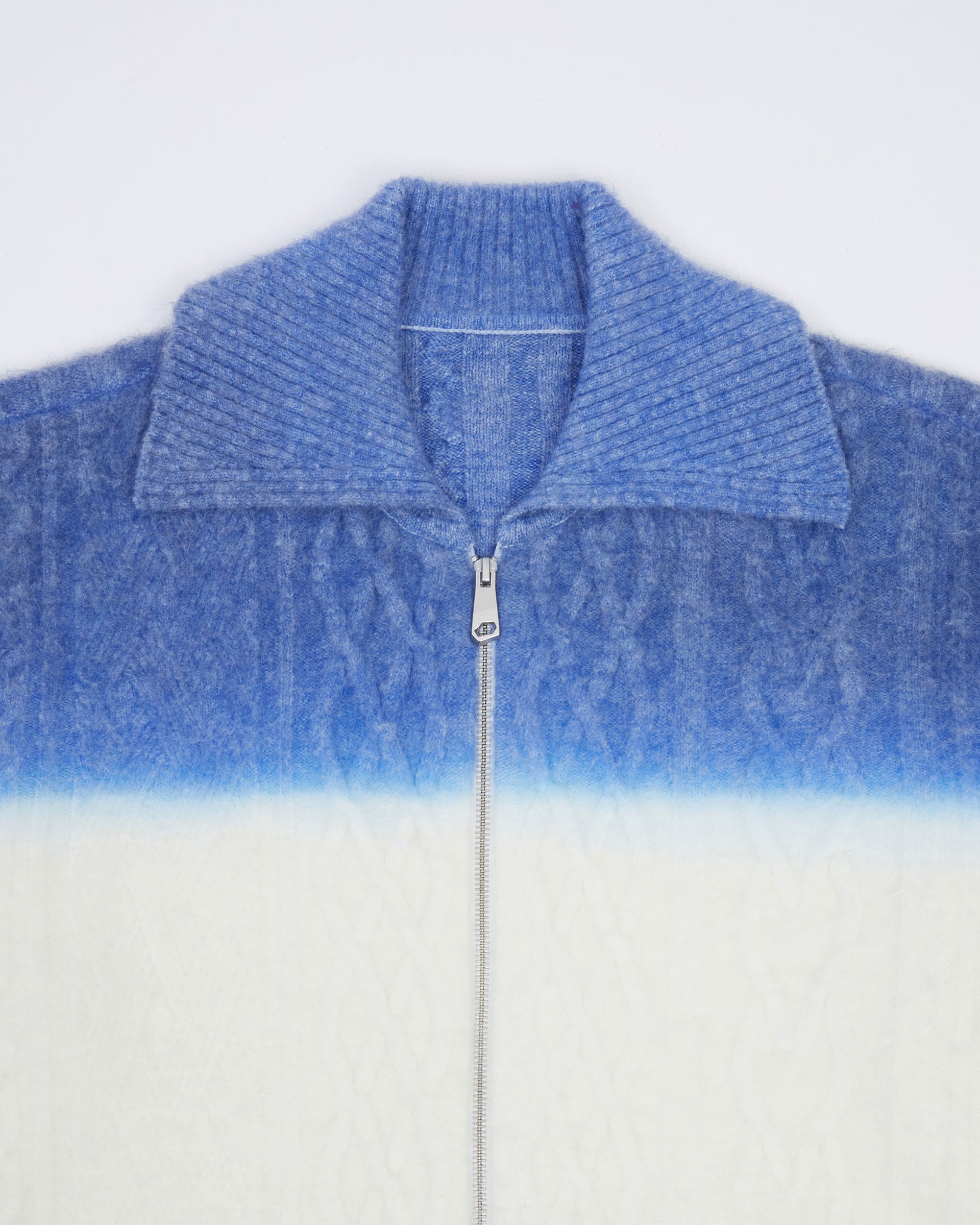 Ader Error - Rowy knit zip-up (Ivory) product image 6 | TRAB K-Fashion Australia