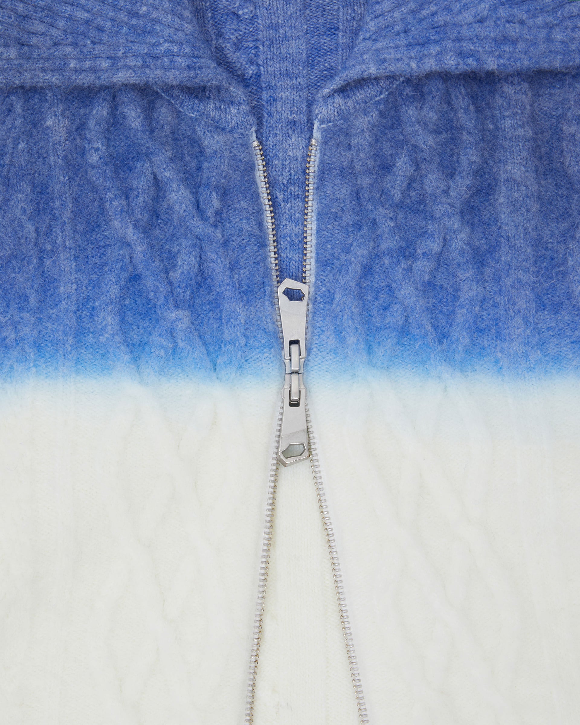 Ader Error - Rowy knit zip-up (Ivory) product image 7 | TRAB K-Fashion Australia