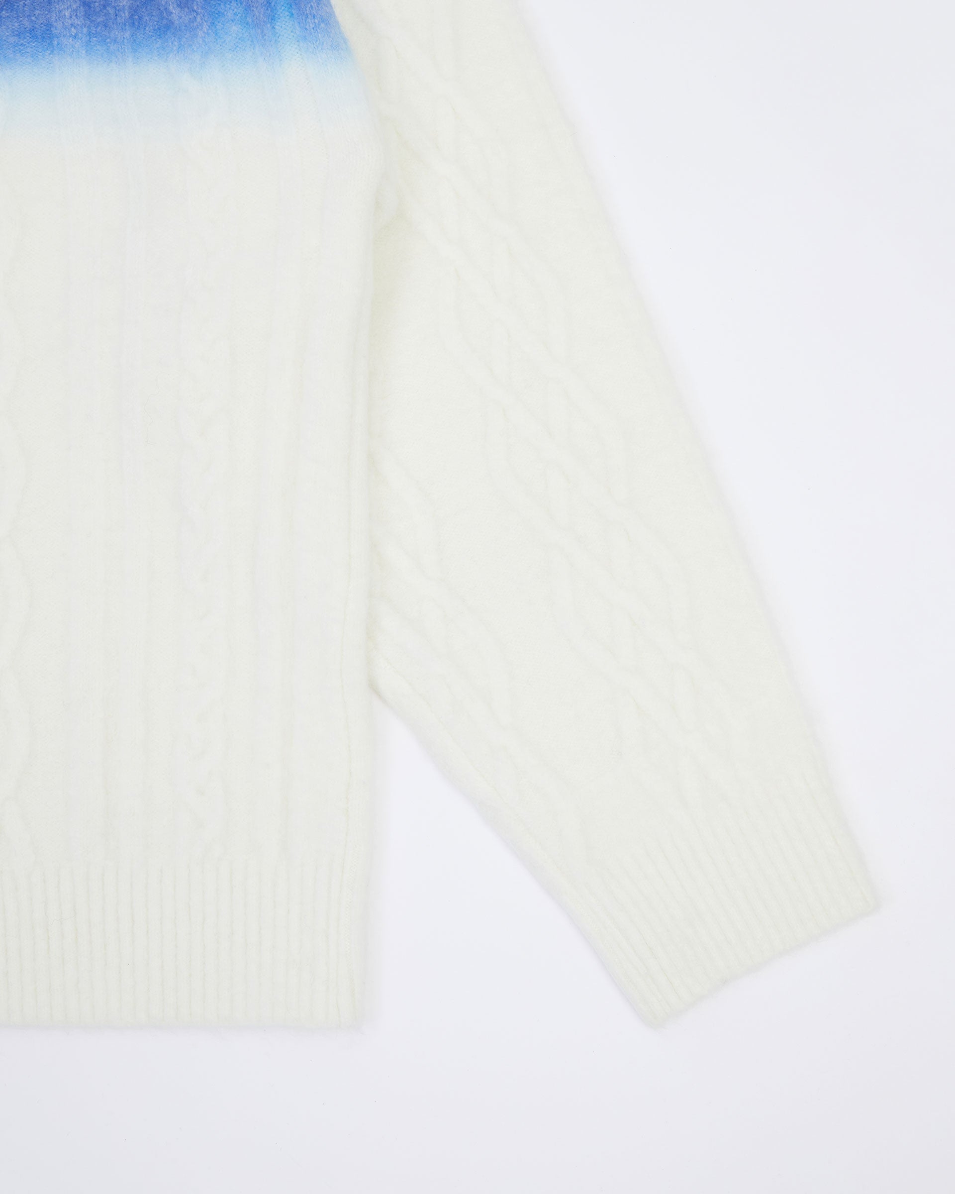 Ader Error - Rowy knit zip-up (Ivory) product image 9 | TRAB K-Fashion Australia