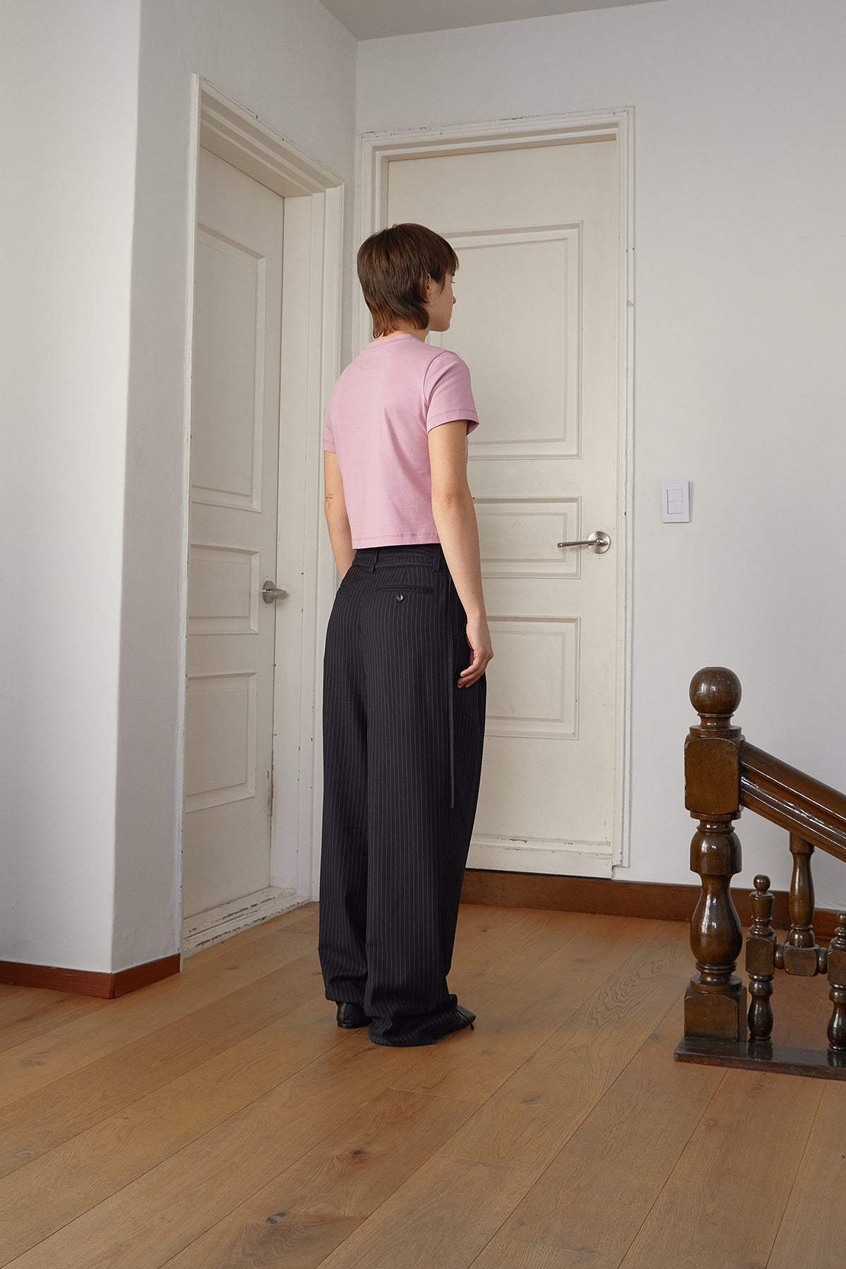 Matin Kim - Color Name Printing Top (Pink) product image 7 | TRAB K-Fashion Australia