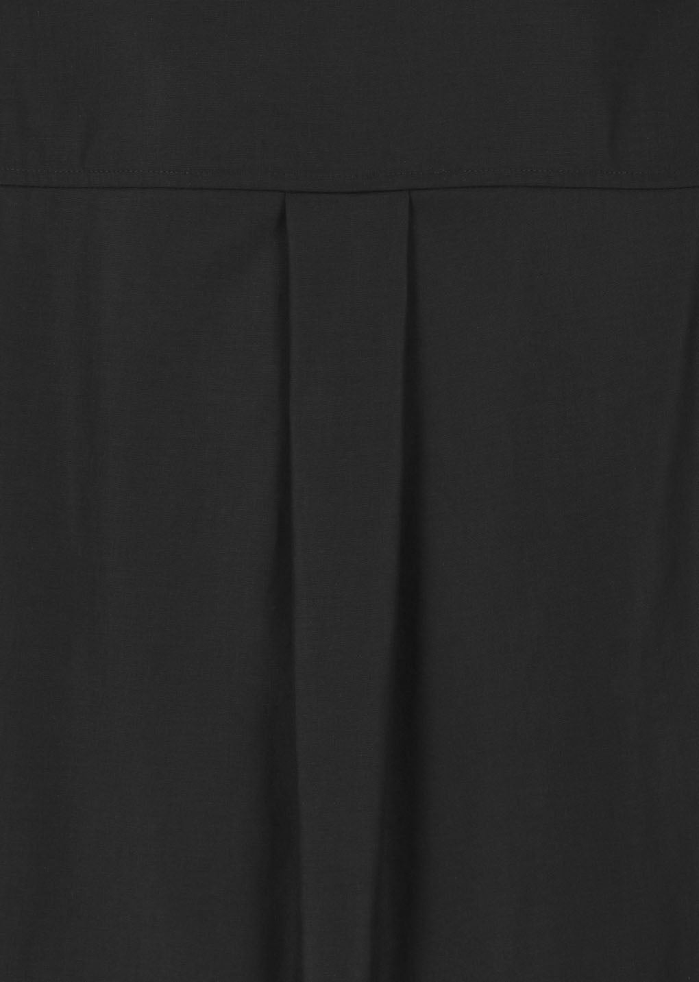 Amomento - Sheer Cotton Classic Shirt (Black) product image 6 | TRAB K-Fashion Australia