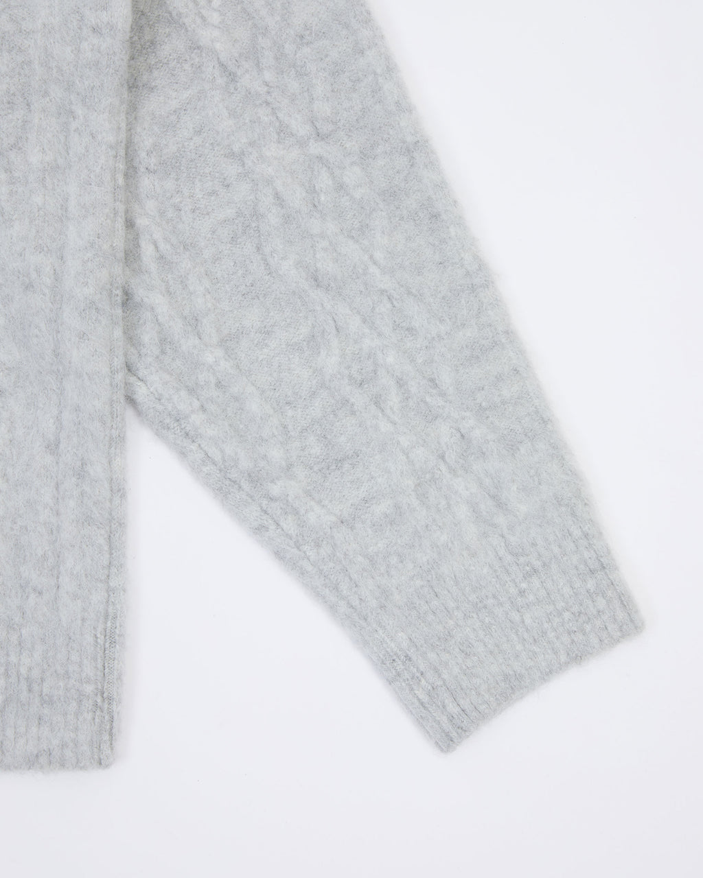 Ader Error - Rowy knit zip-up (Grey) product image 9 | TRAB K-Fashion Australia