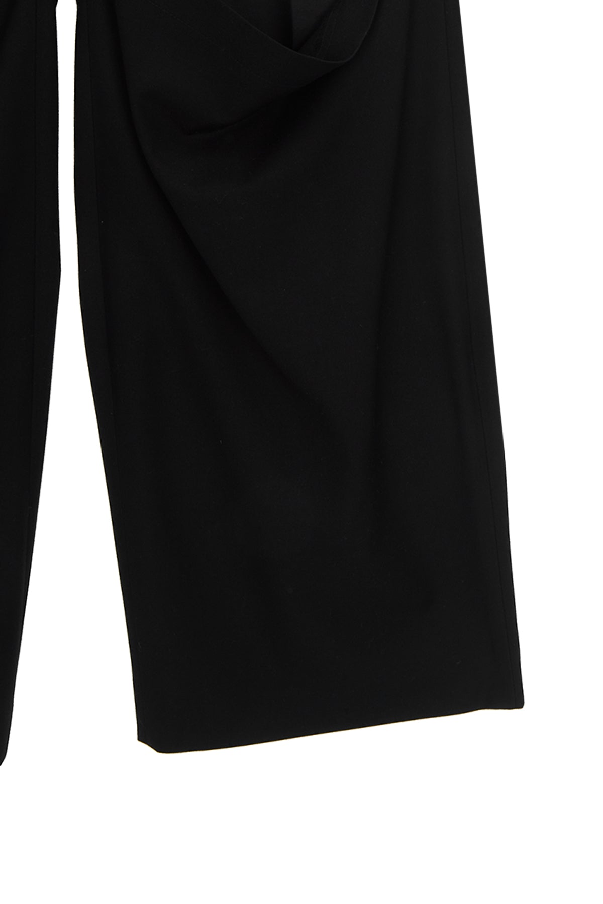 Matin Kim - Knee Cut Out Detail Trouser (Black) product image 4 | TRAB K-Fashion Australia