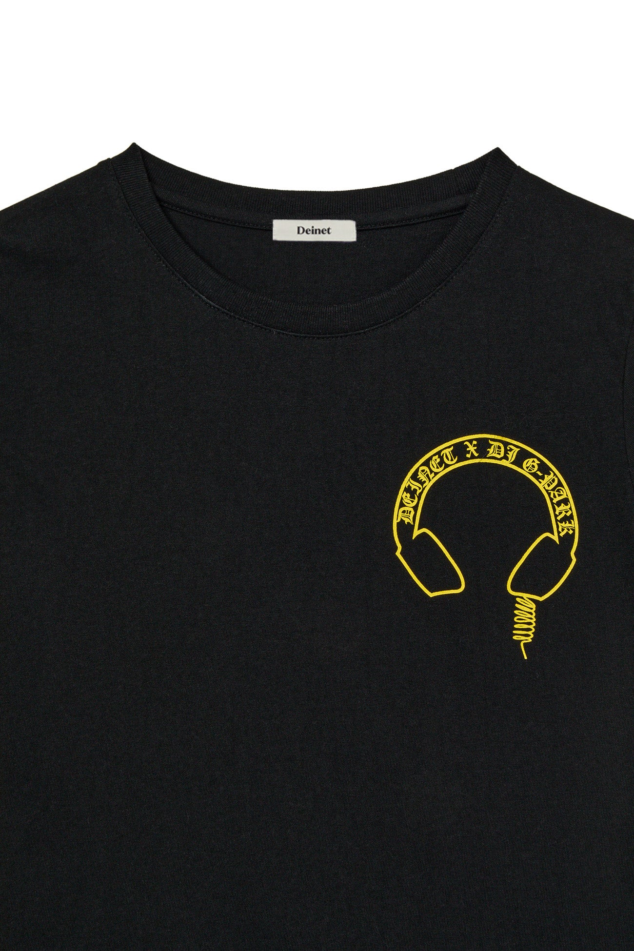 Deinet - Headset Mini T-Shirt In Black/yellow product image 3 | TRAB K-Fashion Australia