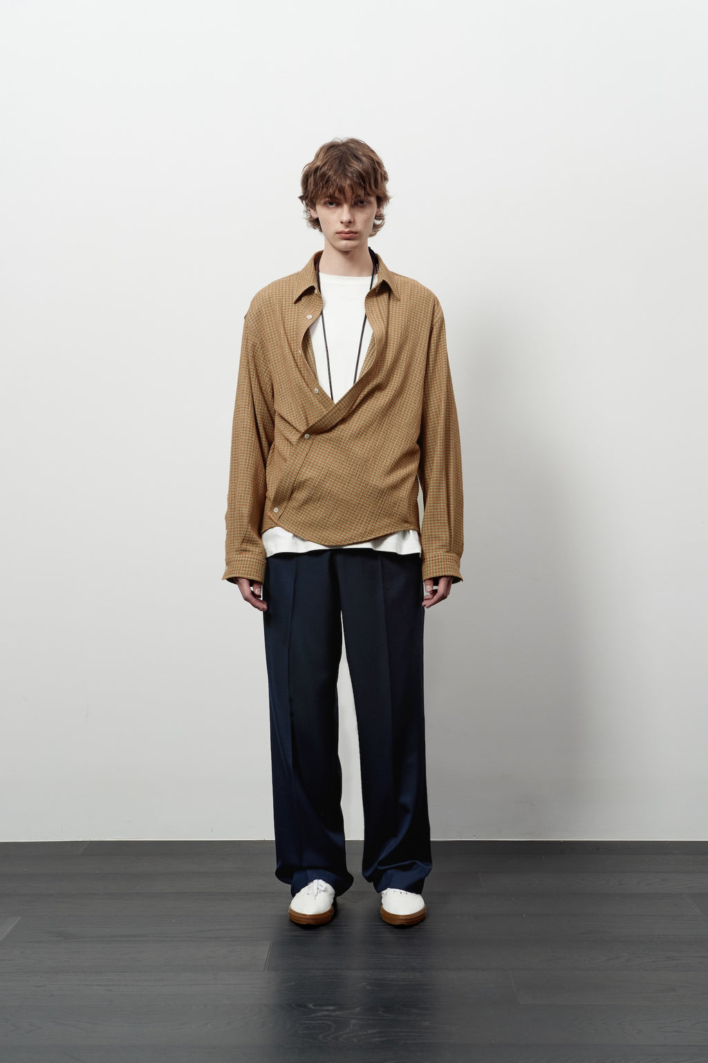 Stu - Horizontal Stripe Wrap (Shirt) product image 1 | TRAB K-Fashion Australia