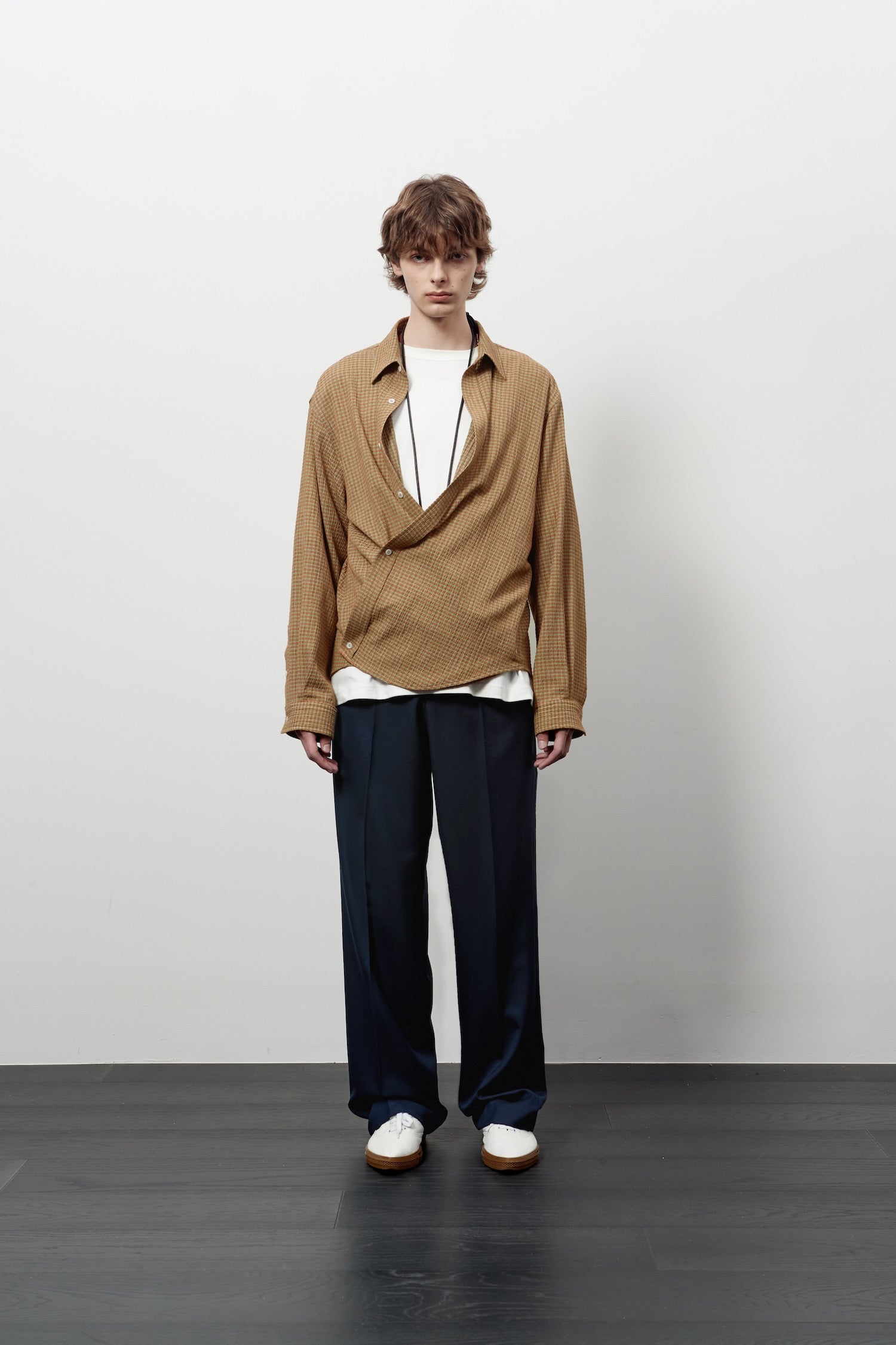 Stu - Horizontal Stripe Wrap (Shirt) product image 1 | TRAB K-Fashion Australia