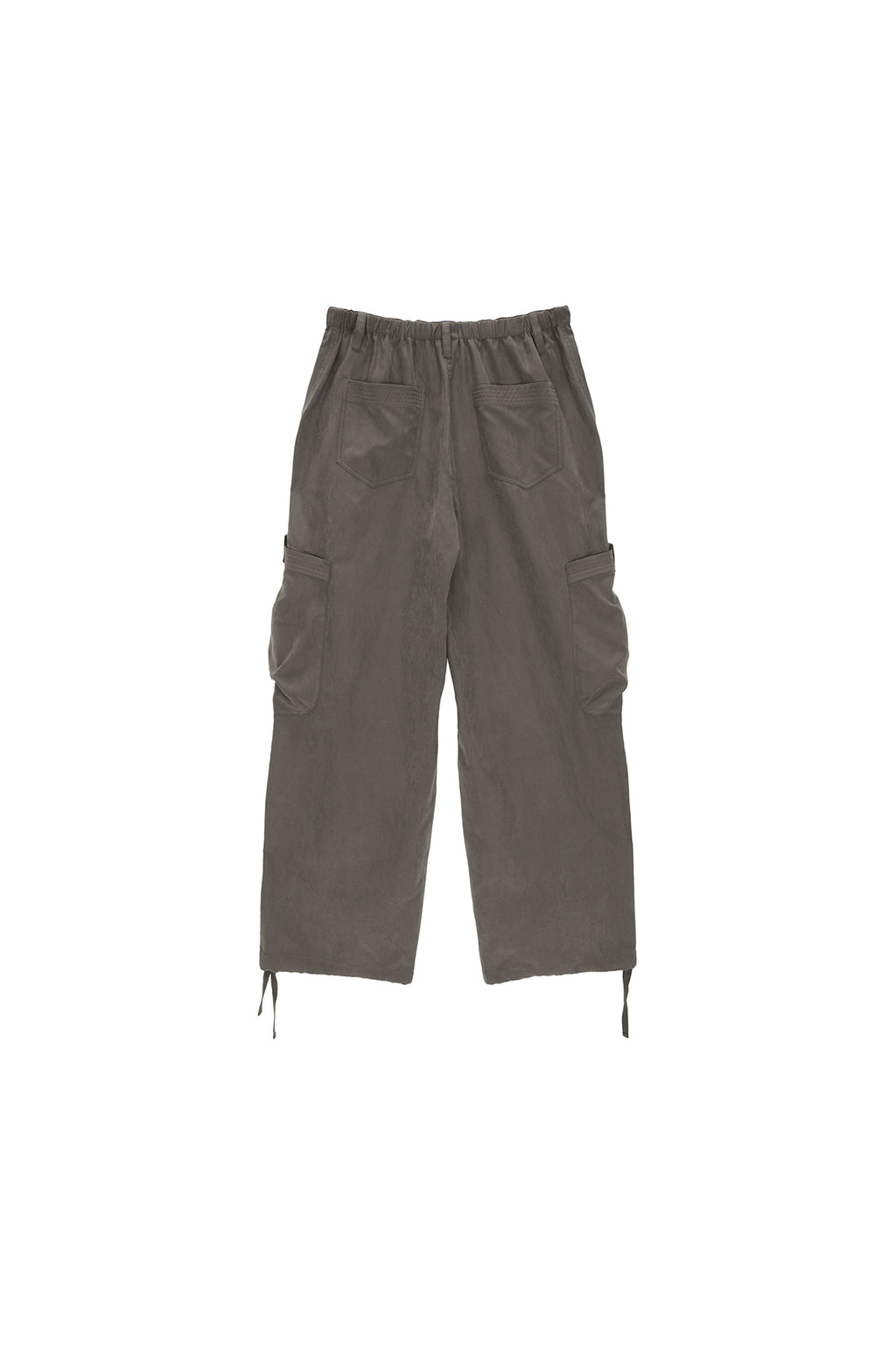 Matin Kim - Soft Washed Cargo Pants (Khaki Brown) product image 2 | TRAB K-Fashion Australia