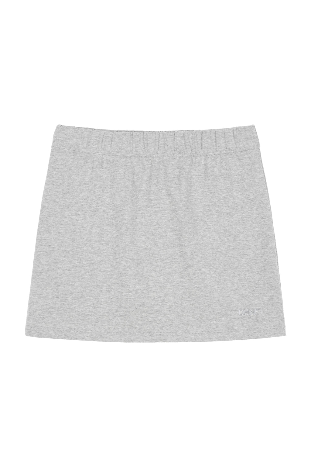 Deinet - Deinet Logo Mini Skirt (Melange Grey) product image 1 | TRAB K-Fashion Australia