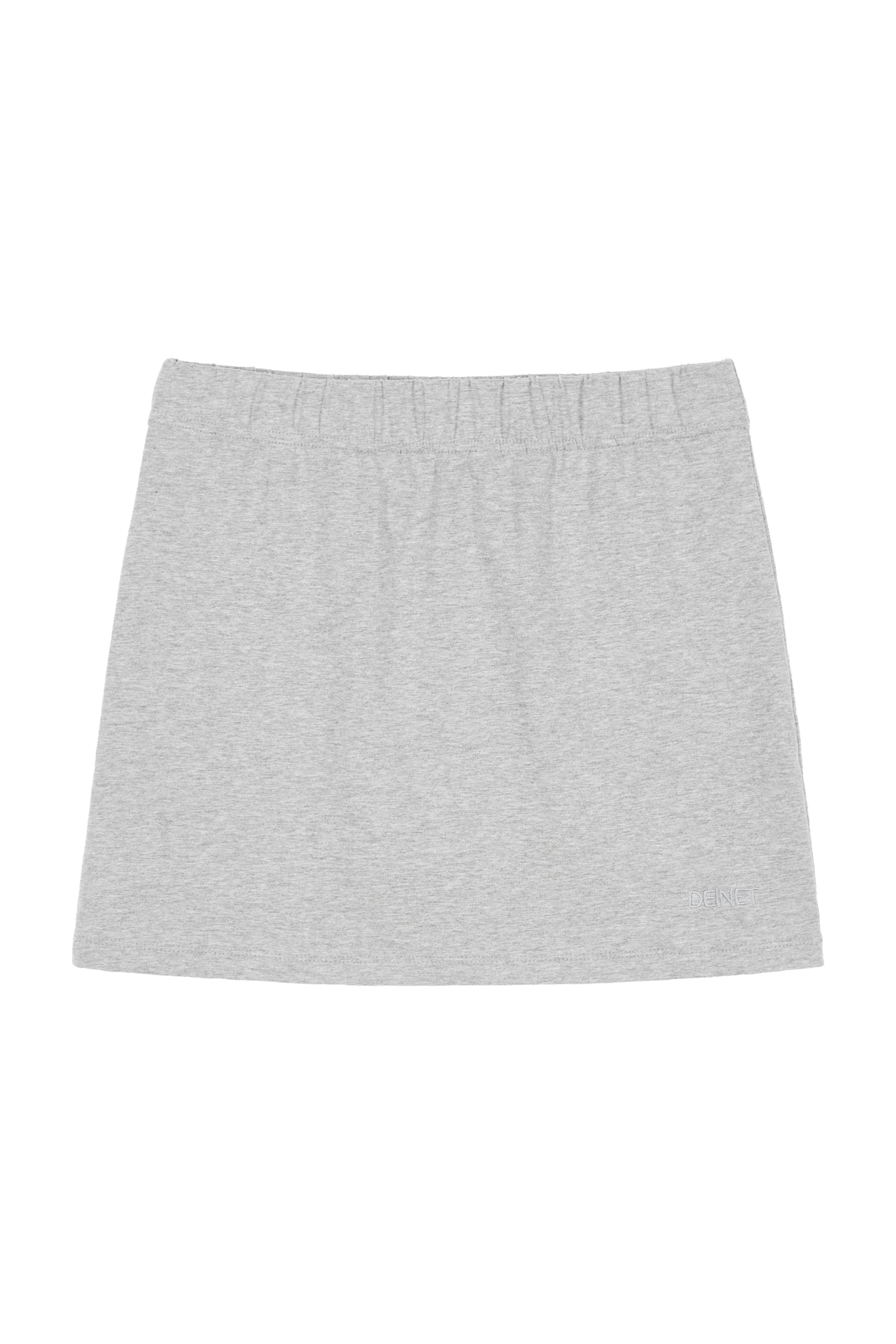 Deinet - Deinet Logo Mini Skirt (Melange Grey) product image 1 | TRAB K-Fashion Australia