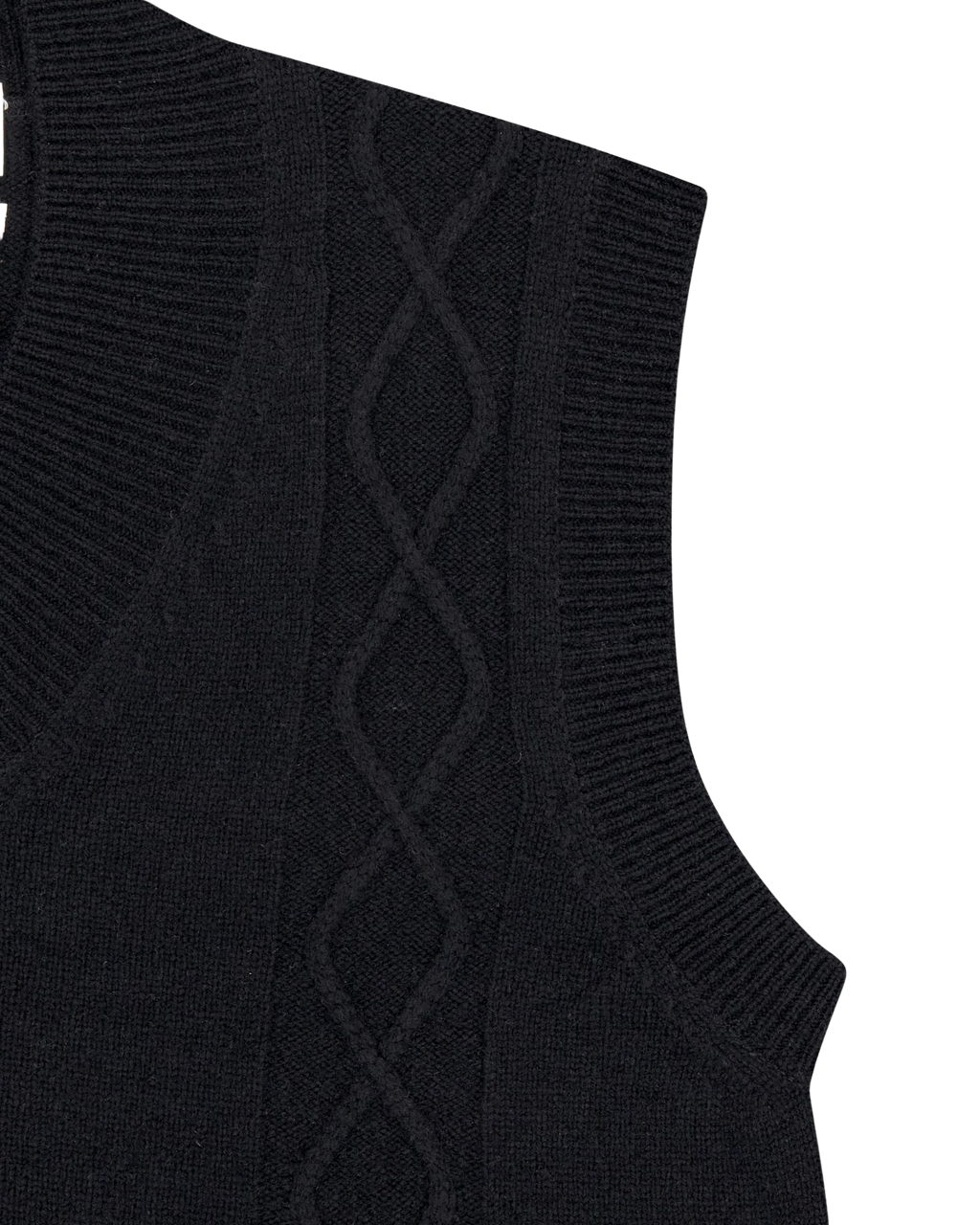 Kimhe Kim - Fringed Knit Vest (Black) product image 23 | TRAB K-Fashion Australia