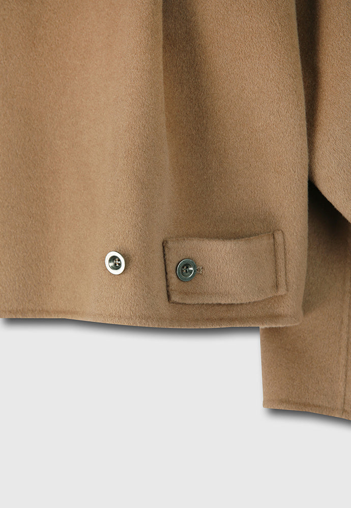 Tonywack - Handmade Cashmere Zipped Blouson Jacket (Camel) product image 13 | TRAB K-Fashion Australia