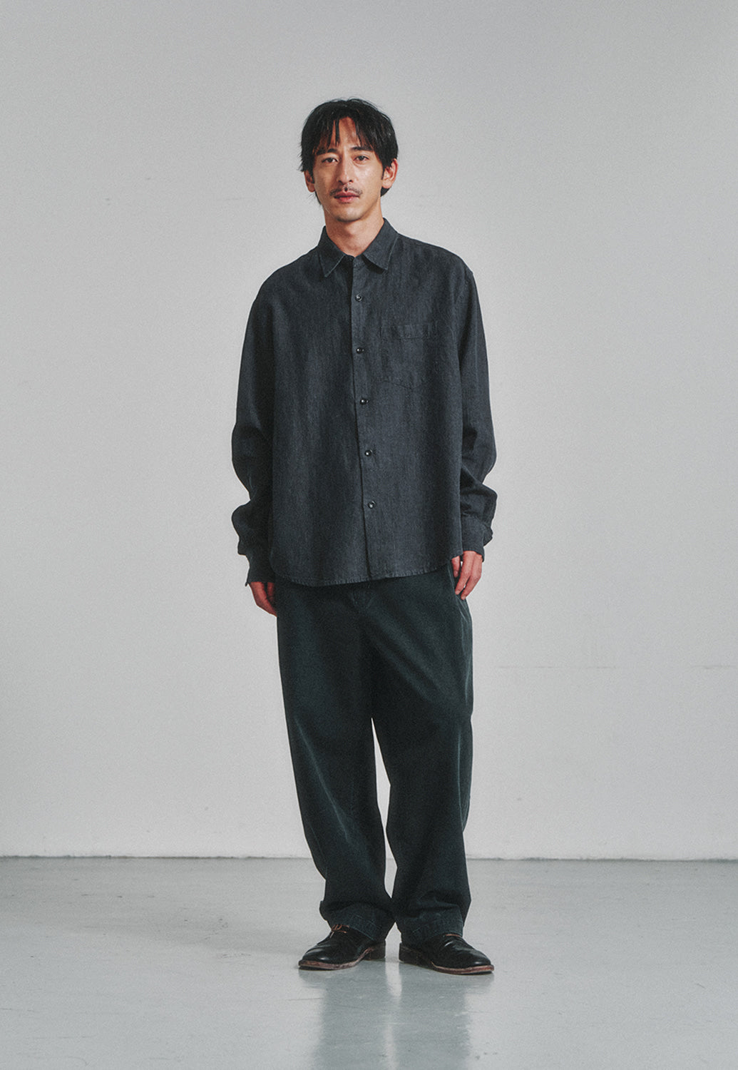 Art if acts - Washed Linen Shirt (Stone) product image 2 | TRAB K-Fashion Australia