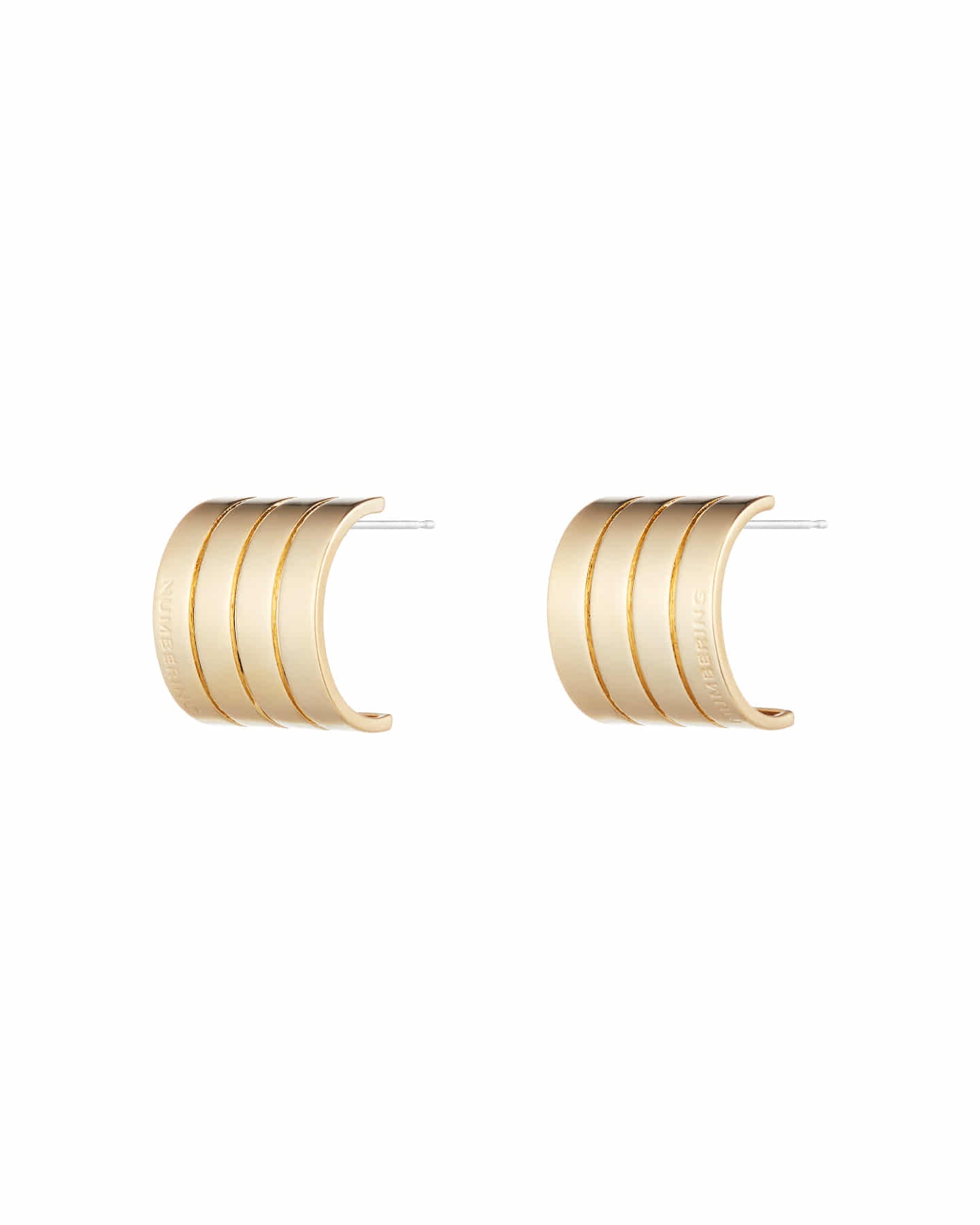 Numbering - Lined Square Earrings #6101 product image 8 | TRAB K-Fashion Australia