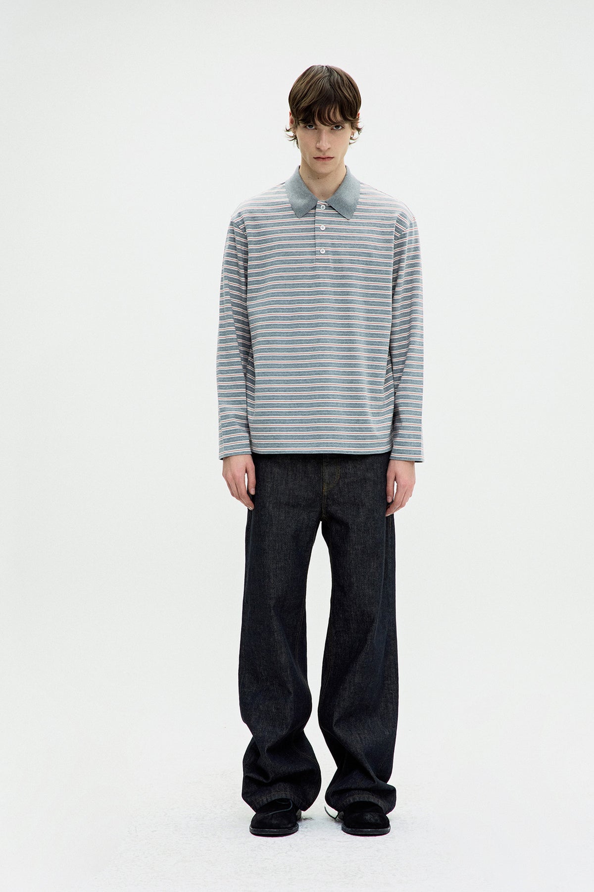 Coor - Rigid Semi Flare Jeans (Indigo) product image 2 | TRAB K-Fashion Australia