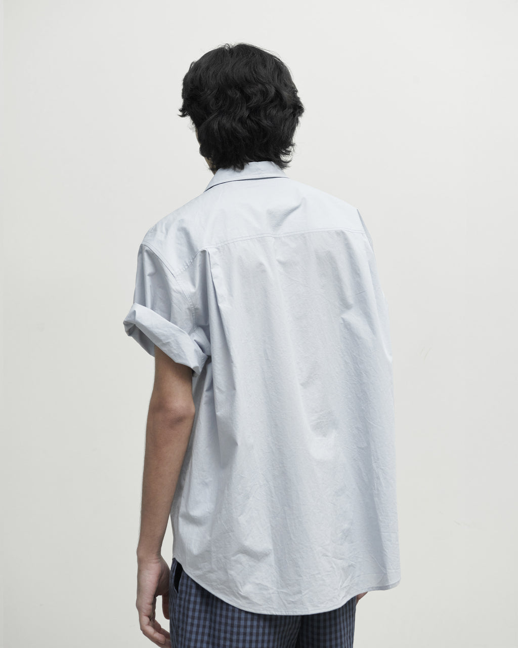 Brownyard - Half Shirt (Blue) product image 2 | TRAB K-Fashion Australia
