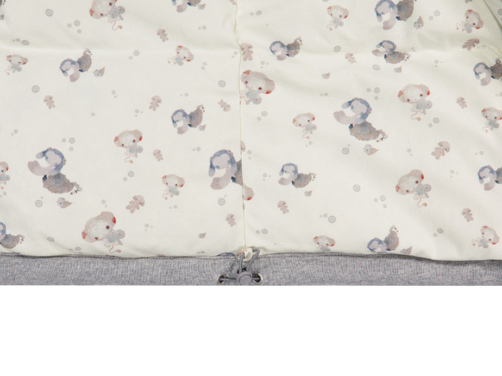 Coyseio - Cozy Sweat Down Jacket (Melange Grey) product image 18 | TRAB K-Fashion Australia