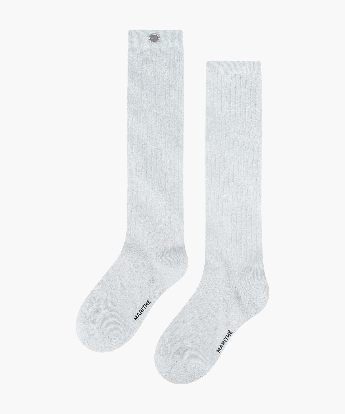 Marithe & Francois Girbaud - Regular Logo Sheer Socks (Light Gray) product image 5 | TRAB K-Fashion Australia
