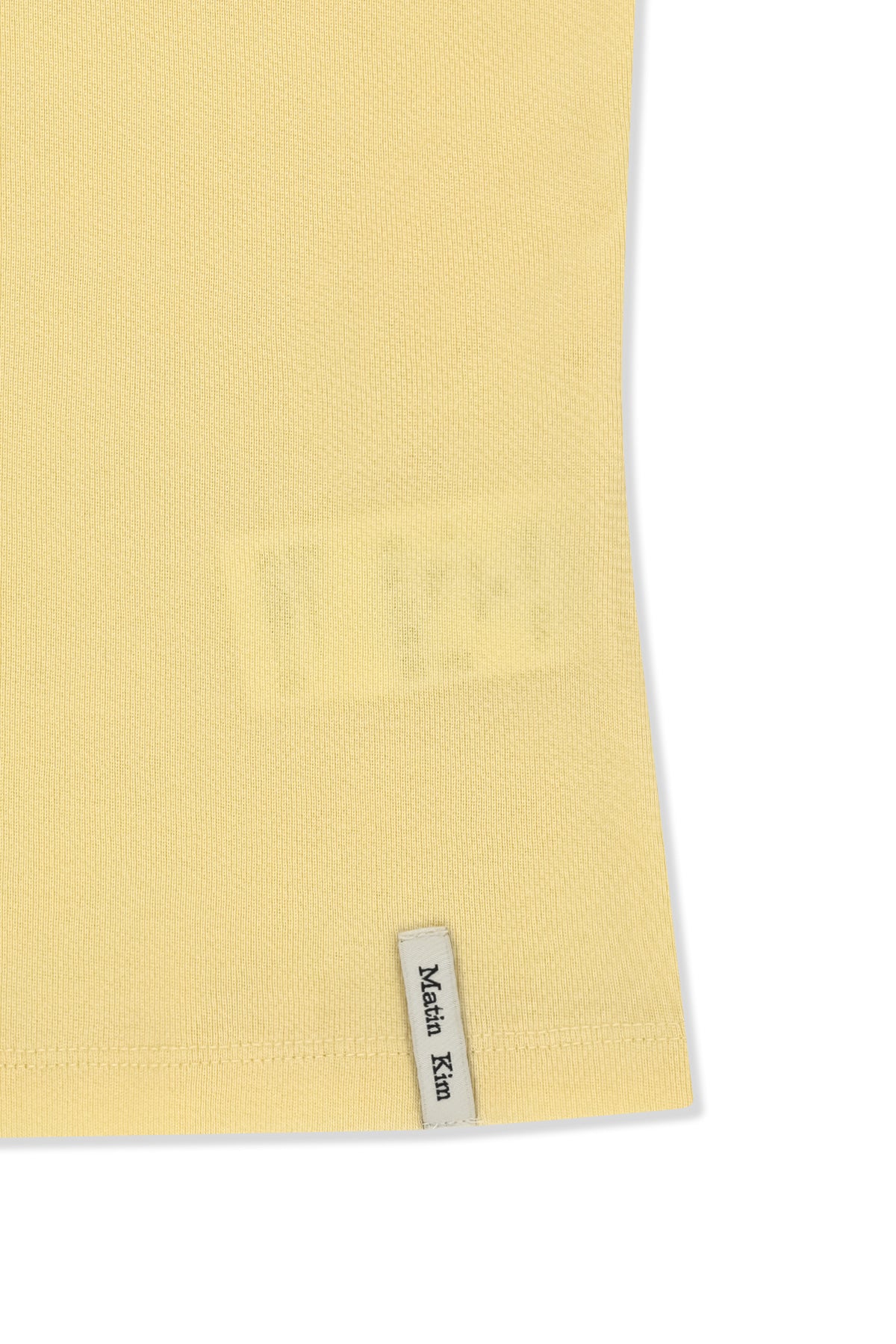 Matin Kim - 3/4 Sleeve Top & Tank Layered Set (Yellow) product image 6 | TRAB K-Fashion Australia